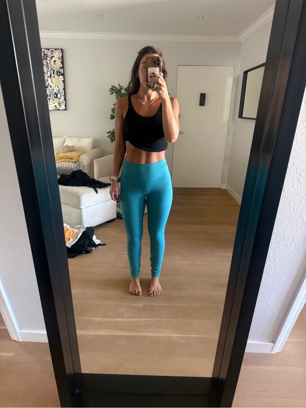 Lululemon Align Pant 28" Oasis Blue Leggings Size 8